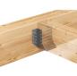 Preview: Balkenschuh aussenliegend 80x210 - Stahl feuerverzinkt