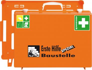 Erste Hilfe-Koffer Spezial MT-CD Baustelle, orange