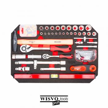 WISVO Werkzeugkoffer 151-teilig
