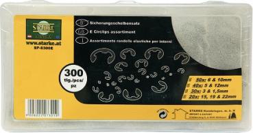 Sicherungsscheibe-Sortiment Box 300 tlg.