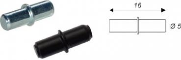 Steckbodenträger mit Bund 5 mm