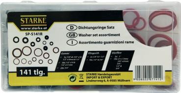 Dichtungsringe - Sortiment Box 141 tlg.