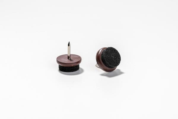 Filzgleiter mit Stift braun