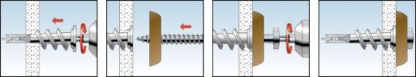 fischer®Metall Gipskartondübel GKM 10  (100Stk.)