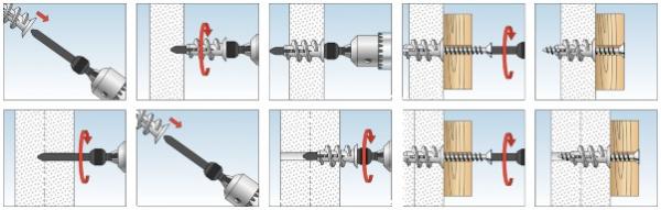 fischer®Gipskartondübel GK 100Stk.