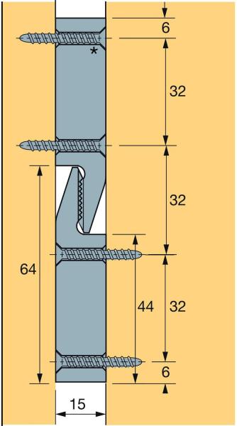 Einhängeverbinder