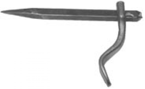 Verputzhaken-Putzhaken 160 mm geschmiedet