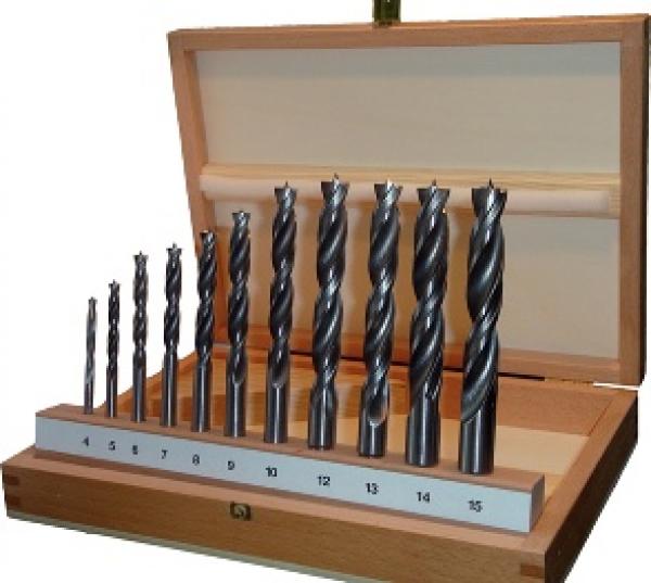 Holzbohrer-Set 11-teilig 4-15 mm